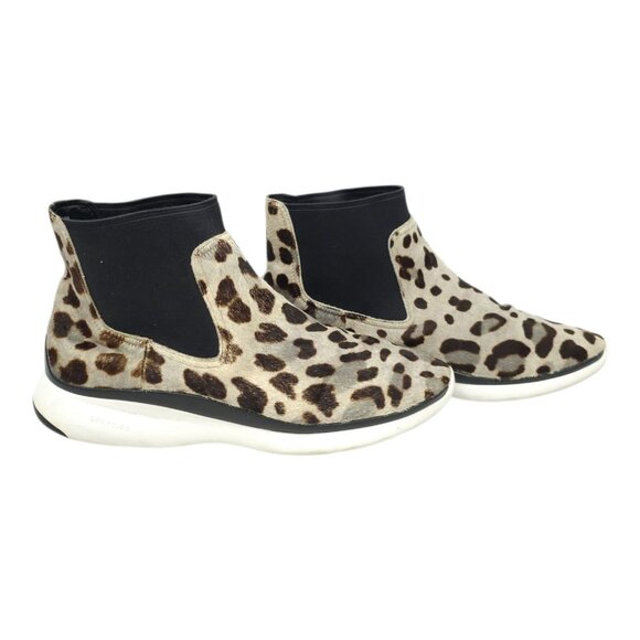 Cole Haan 3.Zerogrand Chelsea Boot Sneakers Womens 9B Ocelot Haircalf W11761 - Picture 12 of 16
